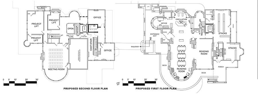 Plans-Fuller Library